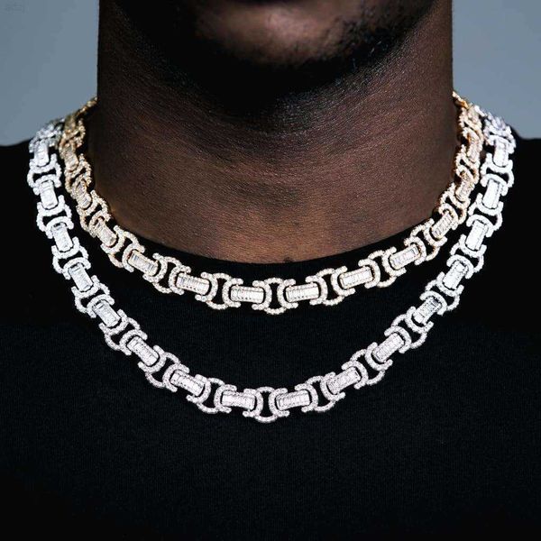 small 10mm baguette diamond luxury jewelry necklace men custom hip hop byzantine moissanite cuban chain, Silver
small 10mm baguette diamond luxury jewelry necklace men custom hip hop byzantine moissanite cuban chain, Silver
