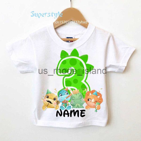 t-shirts 2023 cute cartoon dinosaur birthday number 1-9th print name baby kid customer t-shirt children birthday boy present kids clothes x0, Blue
t-shirts 2023 cute cartoon dinosaur birthday number 1-9th print name baby kid customer t-shirt children birthday boy present kids clothes x0, Blue