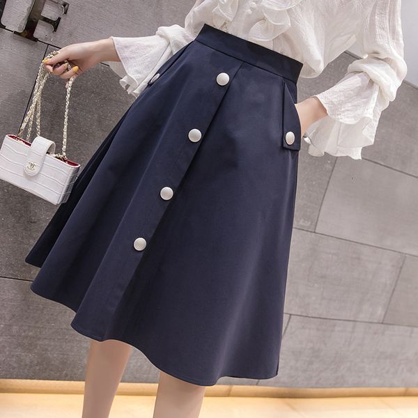skirts spring women midi skirt chic single-breasted a-line high waist skirts ladies summer vintage casual umbrella skirt 230628, Black
skirts spring women midi skirt chic single-breasted a-line high waist skirts ladies summer vintage casual umbrella skirt 230628, Black