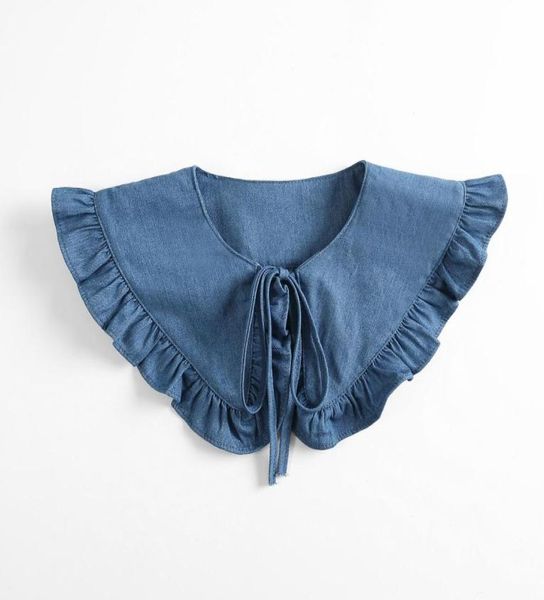 fashion denim detachable collar ties for women sweater fake shawl shoulder wrap decor female shirt lapel false collars6006441, Blue;purple
fashion denim detachable collar ties for women sweater fake shawl shoulder wrap decor female shirt lapel false collars6006441, Blue;purple