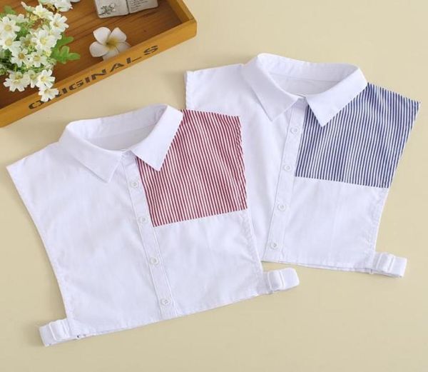 bow ties women sweater shirt lapel false detachable collar lady half shoulder striped cotton fake cardigan button blouse bow6625435, Black;gray
bow ties women sweater shirt lapel false detachable collar lady half shoulder striped cotton fake cardigan button blouse bow6625435, Black;gray