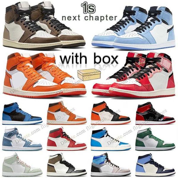 box with men women jumpman jorden 1s basketball shoes high og jumpman 1 next chapter university blue cactus jack chicago lost and found star, Black
box with men women jumpman jorden 1s basketball shoes high og jumpman 1 next chapter university blue cactus jack chicago lost and found star, Black