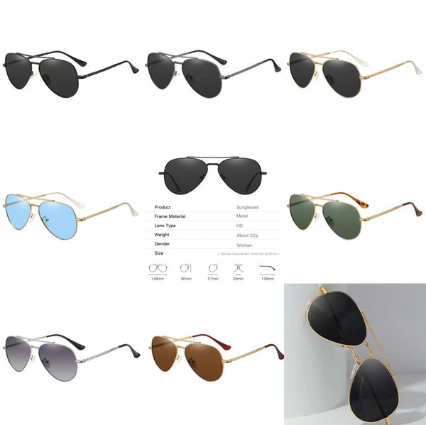 trendy pilot sunglasses outdoor polarized sun protection metal frame men's driving fishing hd sunglasses, White;black
trendy pilot sunglasses outdoor polarized sun protection metal frame men's driving fishing hd sunglasses, White;black