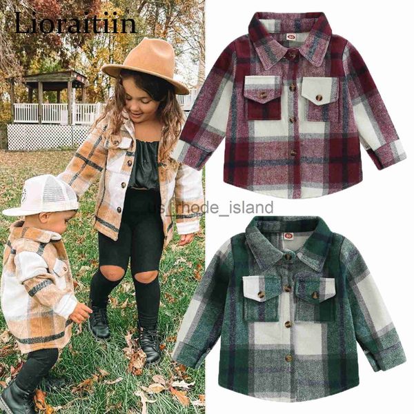 t-shirts -08-23 lioraitiin 0-4years kids baby girl boy plaid shirt jacket casual lapel long sleeve button up cardigan jacket coat x0628, Blue
t-shirts -08-23 lioraitiin 0-4years kids baby girl boy plaid shirt jacket casual lapel long sleeve button up cardigan jacket coat x0628, Blue