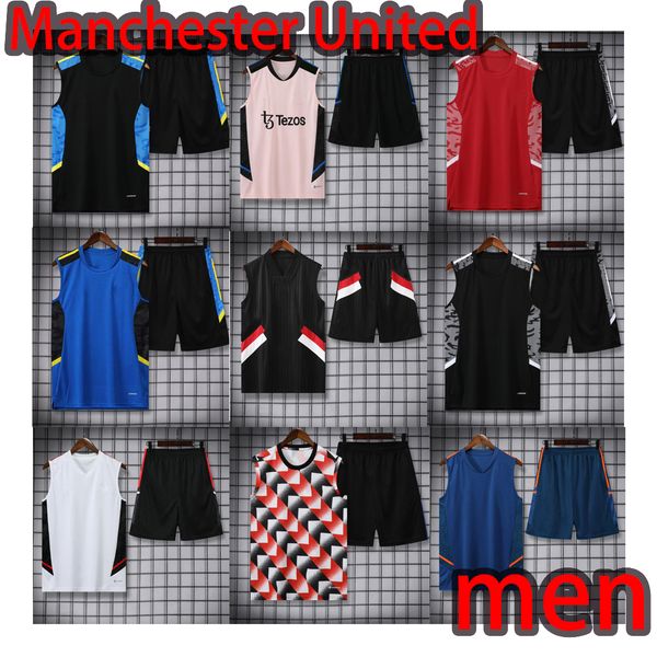 a2023 united football shirt tracksuit tank shorts 22 23 football vest training uniform cross country foot jogging men new, Black
a2023 united football shirt tracksuit tank shorts 22 23 football vest training uniform cross country foot jogging men new, Black