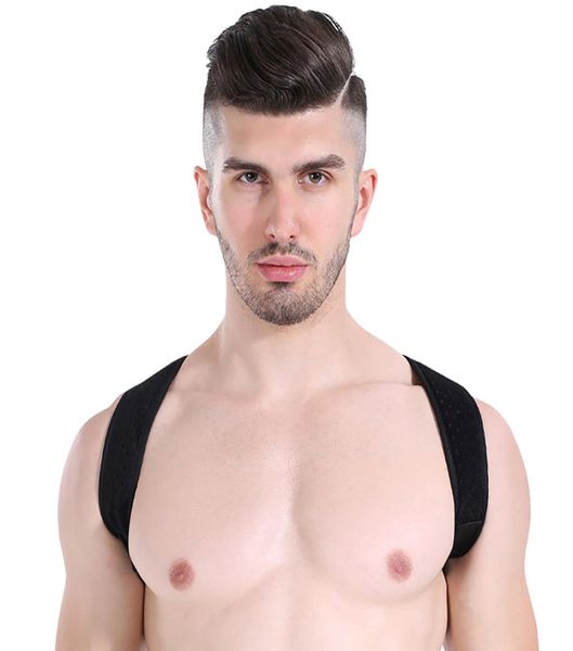 back shoulder posture correction adjustable sports safety back support corset spine support belt posture corrector 20176658363, Black;blue
back shoulder posture correction adjustable sports safety back support corset spine support belt posture corrector 20176658363, Black;blue
