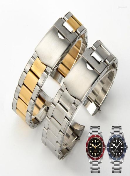 watch bands solid steel strap for black bay 79230 79730 eritage chrono band arc interface bracelet 22mm9874130, Black;brown
watch bands solid steel strap for black bay 79230 79730 eritage chrono band arc interface bracelet 22mm9874130, Black;brown
