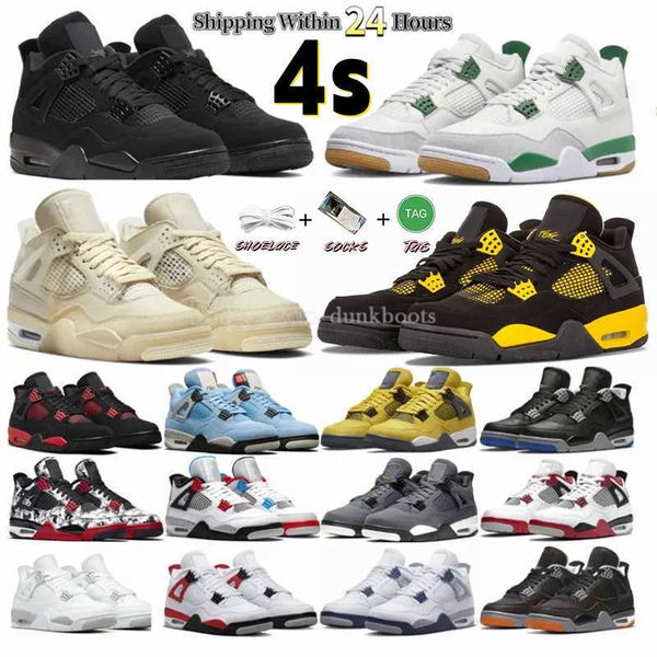 with box 4 basketball shoes for men women 4s military black cat pine green red thunder university blue cool grey seafoam pure money white or, Black;pink
with box 4 basketball shoes for men women 4s military black cat pine green red thunder university blue cool grey seafoam pure money white or, Black;pink