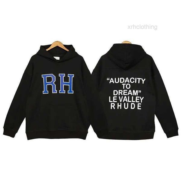 new mens and women hoodies rhude hoodie designer fashion popular letters printing painted arrow stripe loose pullover spring autumn sweatshi, Black
new mens and women hoodies rhude hoodie designer fashion popular letters printing painted arrow stripe loose pullover spring autumn sweatshi, Black