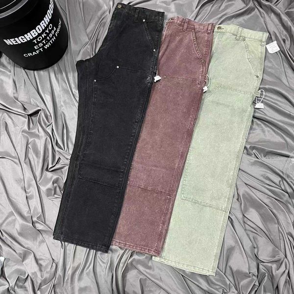 fashion men's and women's trousers tooling brand carhart new autumn winter b136 casual logging used water wash cargo clean fit kc5, Black
fashion men's and women's trousers tooling brand carhart new autumn winter b136 casual logging used water wash cargo clean fit kc5, Black