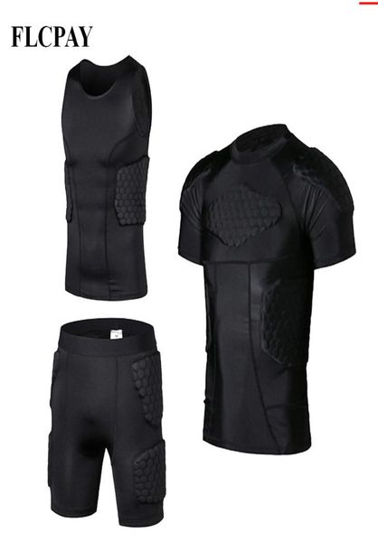 men039s padded shirt training vest tshirt short set ribs thighs buttocks protector football basketball hockey protective gear6272229, White;black
men039s padded shirt training vest tshirt short set ribs thighs buttocks protector football basketball hockey protective gear6272229, White;black