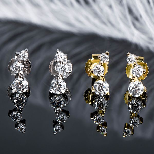 stud iogou smile crawler stud earrings d color 14k gold plated 925 sterling silver hypoallergenic fine jewelry 230627, Golden;silver
stud iogou smile crawler stud earrings d color 14k gold plated 925 sterling silver hypoallergenic fine jewelry 230627, Golden;silver