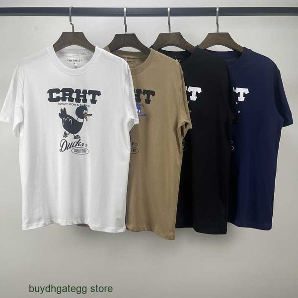 nblb fashion men's and women's t-shirt tooling brand carhart new classic duck cartoon pattern print loose couple versatile short s, White;black
nblb fashion men's and women's t-shirt tooling brand carhart new classic duck cartoon pattern print loose couple versatile short s, White;black