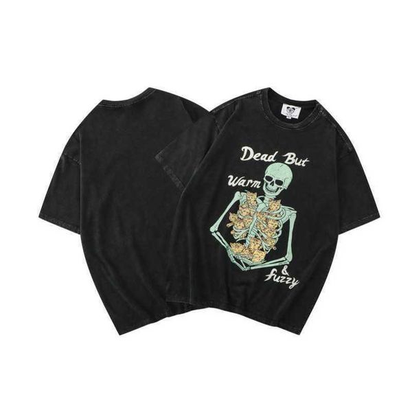 washed old high street fashion brand t-shirt casual skull print loose cotton short sleeve t-shirt men's summer, White;black
washed old high street fashion brand t-shirt casual skull print loose cotton short sleeve t-shirt men's summer, White;black