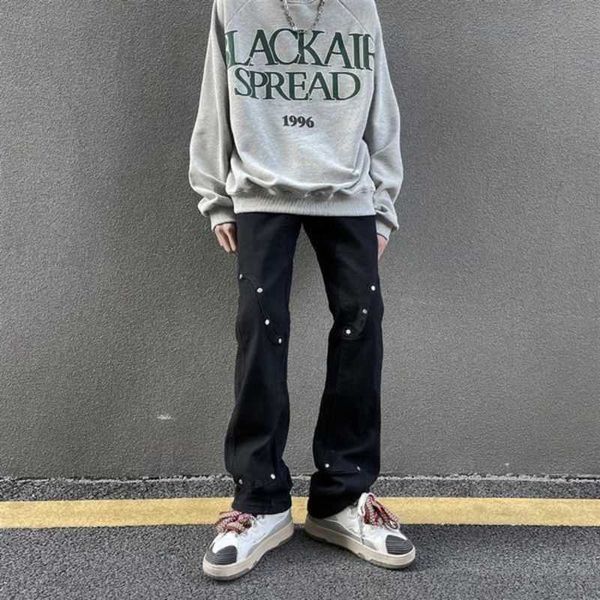 men's jeans fashion y2k retro denim men brand clothing women mens embroidery harajuku straight casual wide leg pants street trousers 3r, Blue
men's jeans fashion y2k retro denim men brand clothing women mens embroidery harajuku straight casual wide leg pants street trousers 3r, Blue