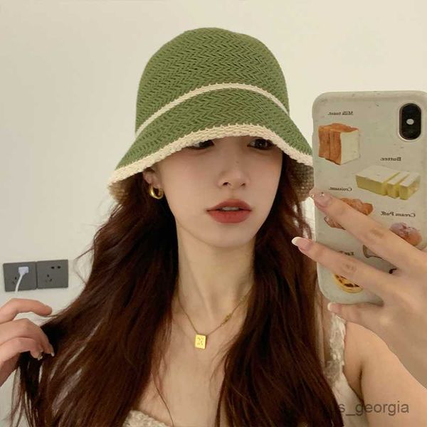 caps summer knitted bucket hat women sun protection hat sun hat big head breathable basin hat sun hat r230628, Blue;gray
caps summer knitted bucket hat women sun protection hat sun hat big head breathable basin hat sun hat r230628, Blue;gray