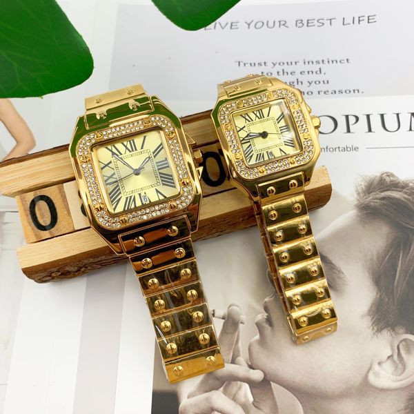 designer watch women watches for couples fashion aaa watch diamond watch quartz battery stainless steel sapphire glass square wristwatches, Slivery;brown
designer watch women watches for couples fashion aaa watch diamond watch quartz battery stainless steel sapphire glass square wristwatches, Slivery;brown