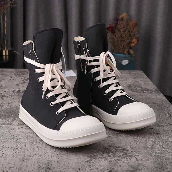 high rick 2022s street canvas shoes men's casual shoes black male sneakers streetwear solid lace-up owens designer women's sneaker
high rick 2022s street canvas shoes men's casual shoes black male sneakers streetwear solid lace-up owens designer women's sneaker