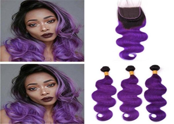 ombre bundles with closure brazilian body wave 1b purple ombre weaves human hair 3 bundles with lace closure ombre purple hair ex74473727, Black
ombre bundles with closure brazilian body wave 1b purple ombre weaves human hair 3 bundles with lace closure ombre purple hair ex74473727, Black