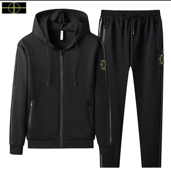 spring and autumn men's tracksuits stone fashion classic island jacket solid casual sports suit is land men's two piece hooded zip, Black;brown
spring and autumn men's tracksuits stone fashion classic island jacket solid casual sports suit is land men's two piece hooded zip, Black;brown