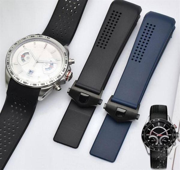 watch band for tag heuer carrera curved end waterproof strap accessories tpu silicone rubber bracelet chain331a3006301, Black;brown
watch band for tag heuer carrera curved end waterproof strap accessories tpu silicone rubber bracelet chain331a3006301, Black;brown