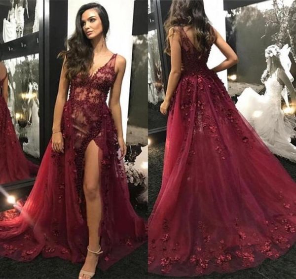 red v neck elegant prom dresses lace appliques side splits women long party gowns sweep train 2019 simple evening dresses8717666, Black
red v neck elegant prom dresses lace appliques side splits women long party gowns sweep train 2019 simple evening dresses8717666, Black