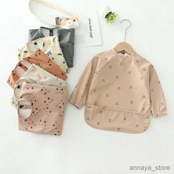 bibs cloths baby's soft bib kid long sleeves adjustable feeding cloth little boy girl painting child meal eating r230628
bibs cloths baby's soft bib kid long sleeves adjustable feeding cloth little boy girl painting child meal eating r230628
