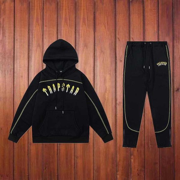 trapstar hoodies sweatshirts gradient embroidered velvet hoodie and pants loose drawstring hoodies sweatshirts men's clothing, Black;brown
trapstar hoodies sweatshirts gradient embroidered velvet hoodie and pants loose drawstring hoodies sweatshirts men's clothing, Black;brown