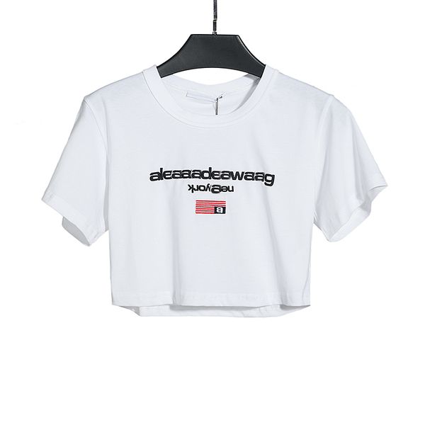 2023 crew neck tshirt designer clothes women t shirts short sleeve white black color round neck letter print crop tee female casual streetwe
2023 crew neck tshirt designer clothes women t shirts short sleeve white black color round neck letter print crop tee female casual streetwe