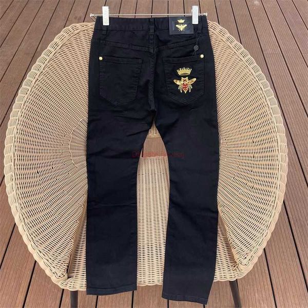 designer clothing amires jeans denim pants amies 2022 autumnwinter new embroidered mens bee slim fit leggings elastic fashion brand black cx, Blue
designer clothing amires jeans denim pants amies 2022 autumnwinter new embroidered mens bee slim fit leggings elastic fashion brand black cx, Blue