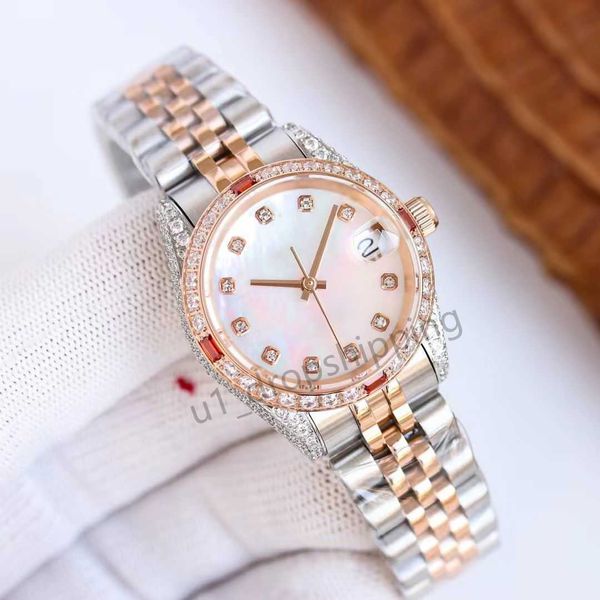 automatic mechanical watches womens 31mm pink ladies faction 36mm, Slivery;golden