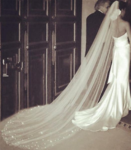 new arrival rinestone 3m wedding veil crystal cathedral length bridal veils white ivory with comb one layer1985567, Black
new arrival rinestone 3m wedding veil crystal cathedral length bridal veils white ivory with comb one layer1985567, Black