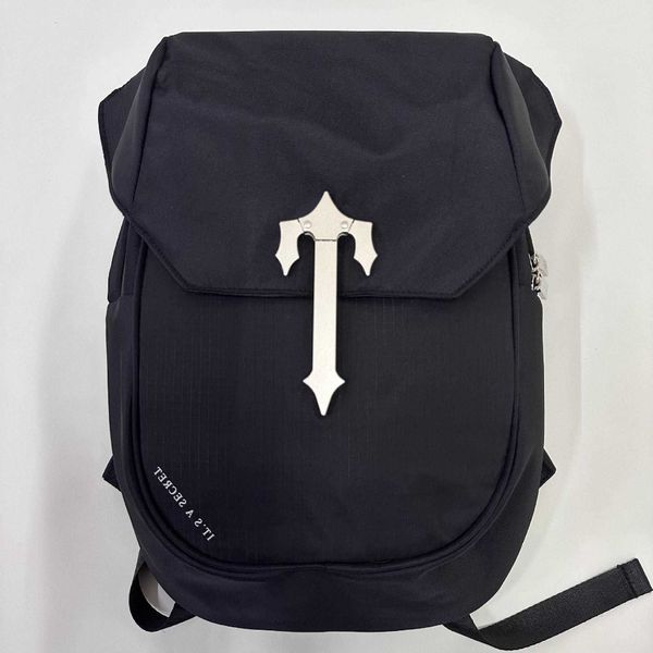new and trapstar selling black bag with silver buckle for men and women's shoulder backpack practical computer bag
new and trapstar selling black bag with silver buckle for men and women's shoulder backpack practical computer bag