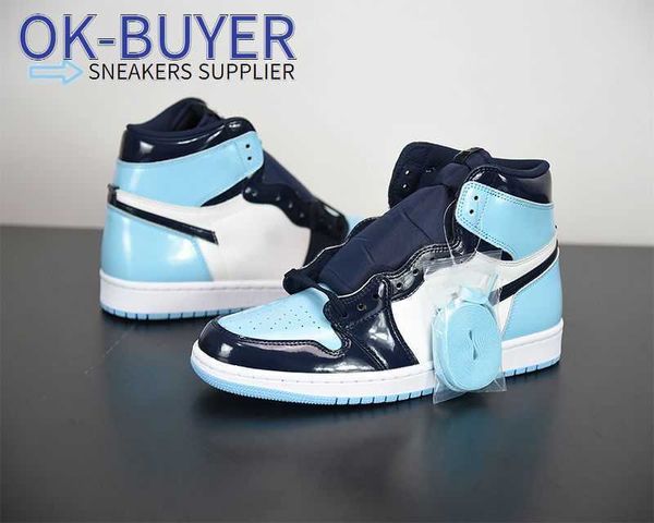 1 jumpman high og obsidian blue chill white basketball shoes 1s authentic womens mens outdoor sport sneaker trainer portsmarket with box, Black
1 jumpman high og obsidian blue chill white basketball shoes 1s authentic womens mens outdoor sport sneaker trainer portsmarket with box, Black