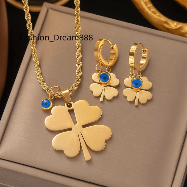 pvd 18k gold plated enamel stainless steel evil eye dangle earrings four leaf clover drop earrings clover necklace, Silver
pvd 18k gold plated enamel stainless steel evil eye dangle earrings four leaf clover drop earrings clover necklace, Silver