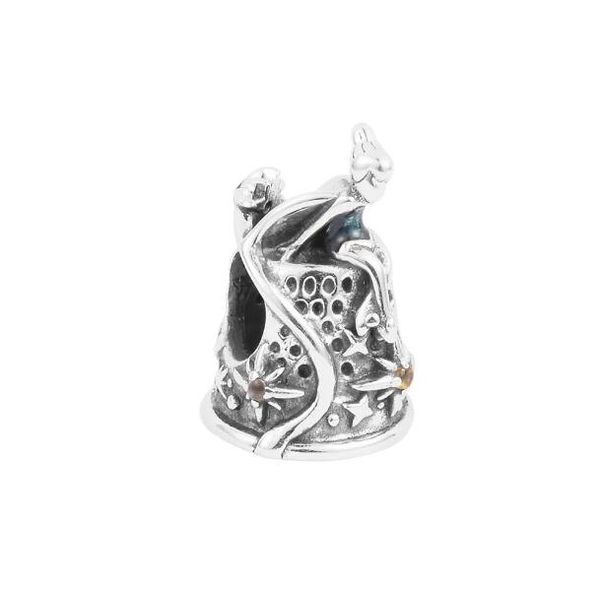 fits o bracelet 925 sterling silver tinker bell celestial thimble charm diy jewelry gift beads for women ing, Black
fits o bracelet 925 sterling silver tinker bell celestial thimble charm diy jewelry gift beads for women ing, Black