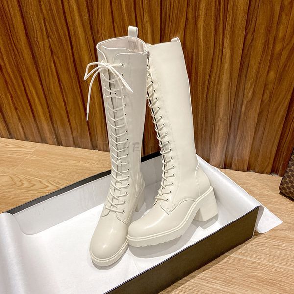 boots 2023 thicken winter knight women knee high long square heel retro thick motorcycle black white shoes 230628
boots 2023 thicken winter knight women knee high long square heel retro thick motorcycle black white shoes 230628