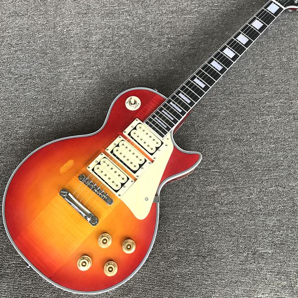 custom shop, caston orange electric guitar, 3 piece pickup, ebony fingerboard, chrome hardware, ing
custom shop, caston orange electric guitar, 3 piece pickup, ebony fingerboard, chrome hardware, ing