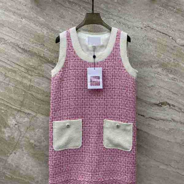 basic & casual dresses designer 23 spring/summer new pink thick flower ni double pocket sleeveless tank dress g8kj, Black;gray
basic & casual dresses designer 23 spring/summer new pink thick flower ni double pocket sleeveless tank dress g8kj, Black;gray