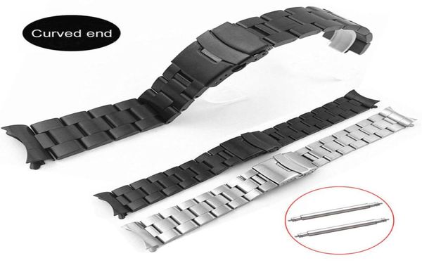 curved ends 18mm 20mm 22mm solid stainless steel watch band link bracelet wrist watchband men replacement watch strap with pins 224676164, Black;brown
curved ends 18mm 20mm 22mm solid stainless steel watch band link bracelet wrist watchband men replacement watch strap with pins 224676164, Black;brown