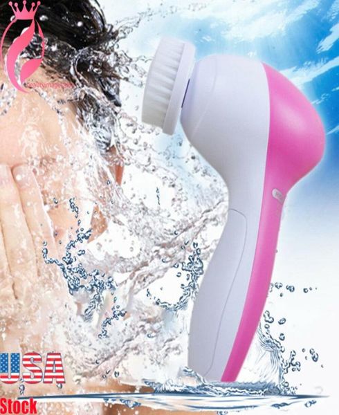 5 in 1 multifunction electric face facial cleansing brush spa skin care massage8768630
5 in 1 multifunction electric face facial cleansing brush spa skin care massage8768630