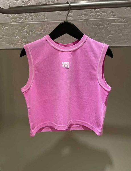 aw king 2023 spring new college style designer wang open umbilical sleeveless tank with slim fit pullover t-shirt women's crew neck all, White
aw king 2023 spring new college style designer wang open umbilical sleeveless tank with slim fit pullover t-shirt women's crew neck all, White