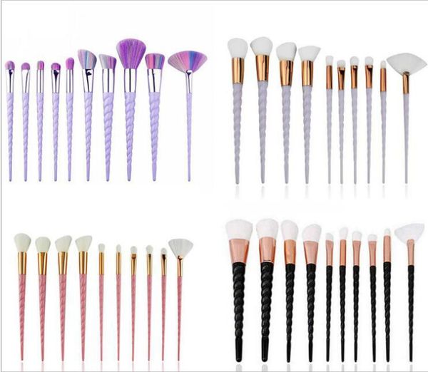 10pcs unicorn spiral makeup brush fan rainbow professional brushes 4 colors foundation powder eye shadow colorful brush1129365
10pcs unicorn spiral makeup brush fan rainbow professional brushes 4 colors foundation powder eye shadow colorful brush1129365