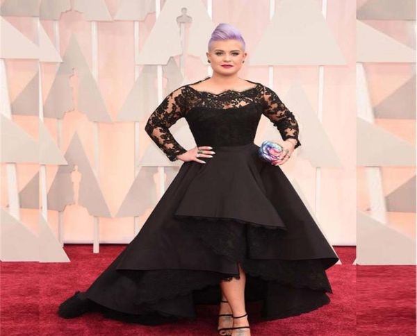 plus size long formal dresses oscar kelly osbourne celebrity black lace high low red carpet sheer evening dresses ruffles party go8834933
plus size long formal dresses oscar kelly osbourne celebrity black lace high low red carpet sheer evening dresses ruffles party go8834933