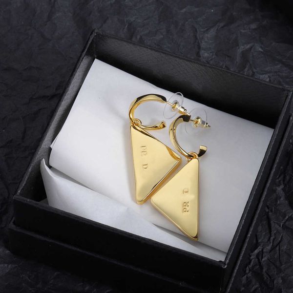 inverted triangle new with p letter light luxury mesh red men's women's and earrings, Golden
inverted triangle new with p letter light luxury mesh red men's women's and earrings, Golden