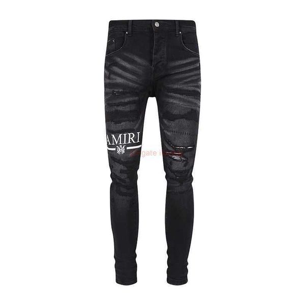 designer clothing amires jeans denim pants amies new mens black perforated embroidered american high street slim fit trend small foot hagx, Blue
designer clothing amires jeans denim pants amies new mens black perforated embroidered american high street slim fit trend small foot hagx, Blue