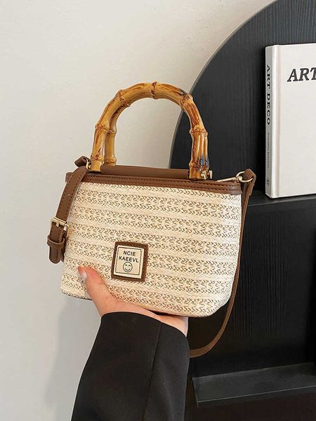 tengbian handheld woven bag for women new summer bucket beach bag leisure versatile one shoulder grass woven bag
tengbian handheld woven bag for women new summer bucket beach bag leisure versatile one shoulder grass woven bag
