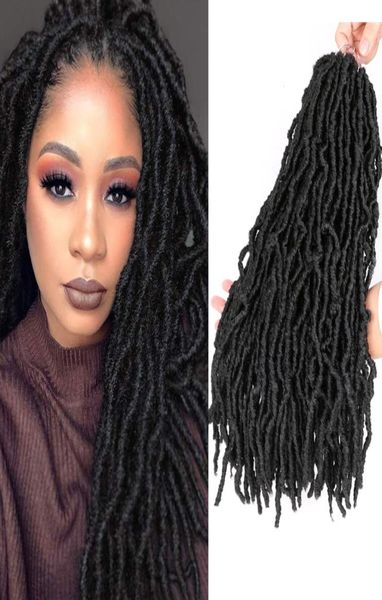 mtmei hair nu faux locs crochetr natural dreadlocks hair goddess faux locs crochet hair ombre braiding extensions 18 inch 24strand7268999, Black
mtmei hair nu faux locs crochetr natural dreadlocks hair goddess faux locs crochet hair ombre braiding extensions 18 inch 24strand7268999, Black