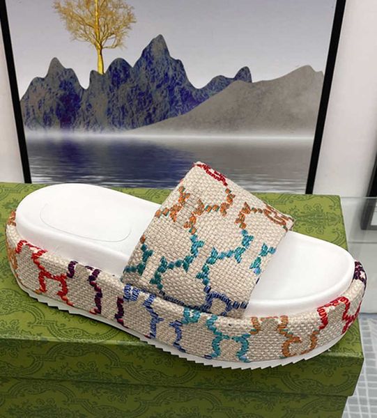 designer style slippers sandal macaron thick non-slip ins soft bottom embroidered fashion house luxury slipper women wear beach flip-flops s, Black
designer style slippers sandal macaron thick non-slip ins soft bottom embroidered fashion house luxury slipper women wear beach flip-flops s, Black