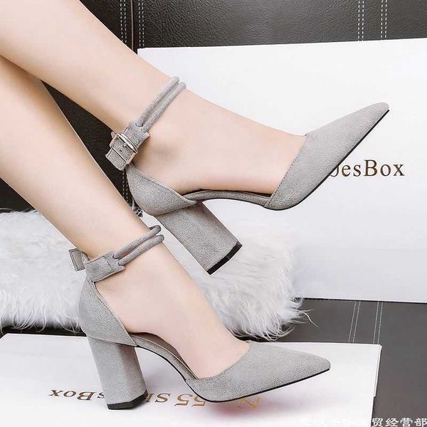 lady sandals one line high heels for spring and summer new versatile buckle with pointed toe wrap women's sandals korean version shoes, Black
lady sandals one line high heels for spring and summer new versatile buckle with pointed toe wrap women's sandals korean version shoes, Black